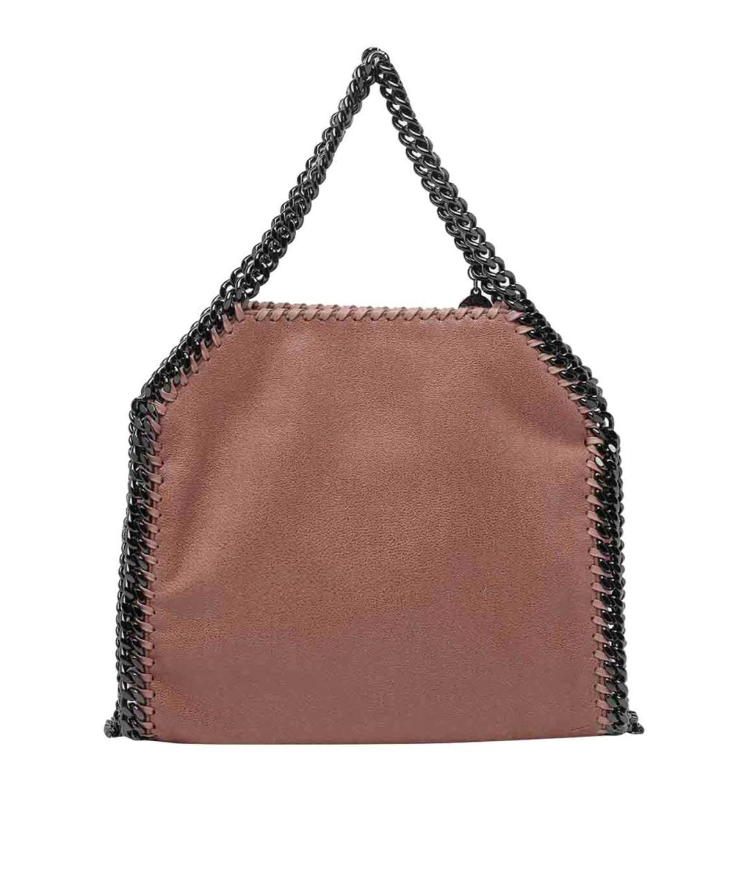STELLA MCCARTNEY Коричневая сумка тоут из искусственной кожи, фото 3
