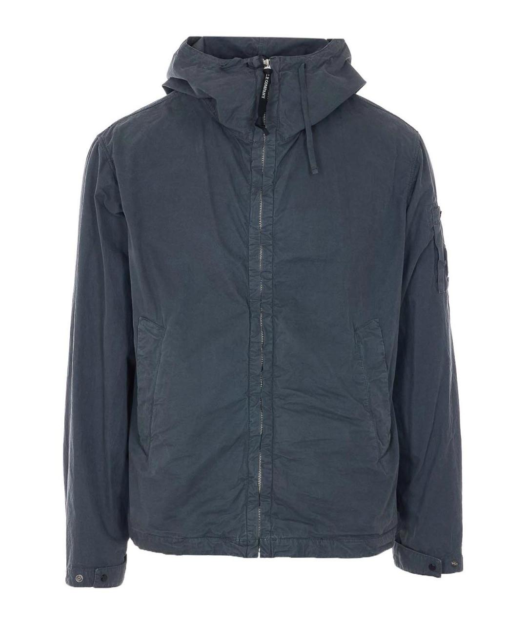 CP COMPANY Синяя хлопковая куртка, фото 1