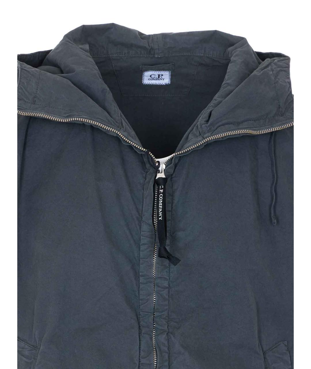 CP COMPANY Синяя хлопковая куртка, фото 4