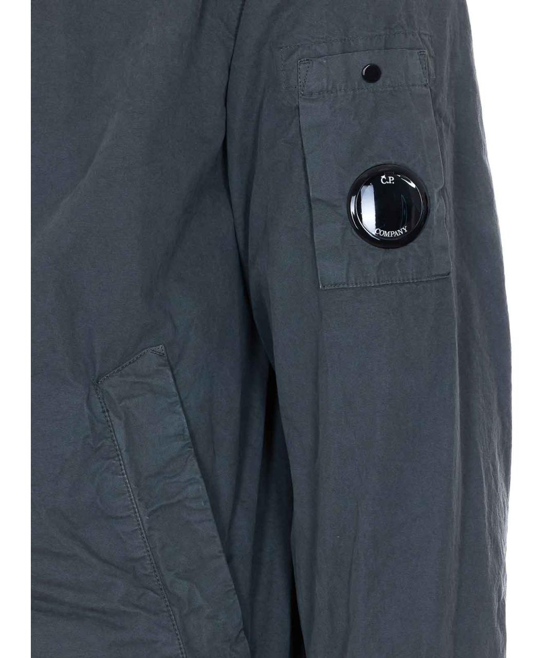 CP COMPANY Синяя хлопковая куртка, фото 3