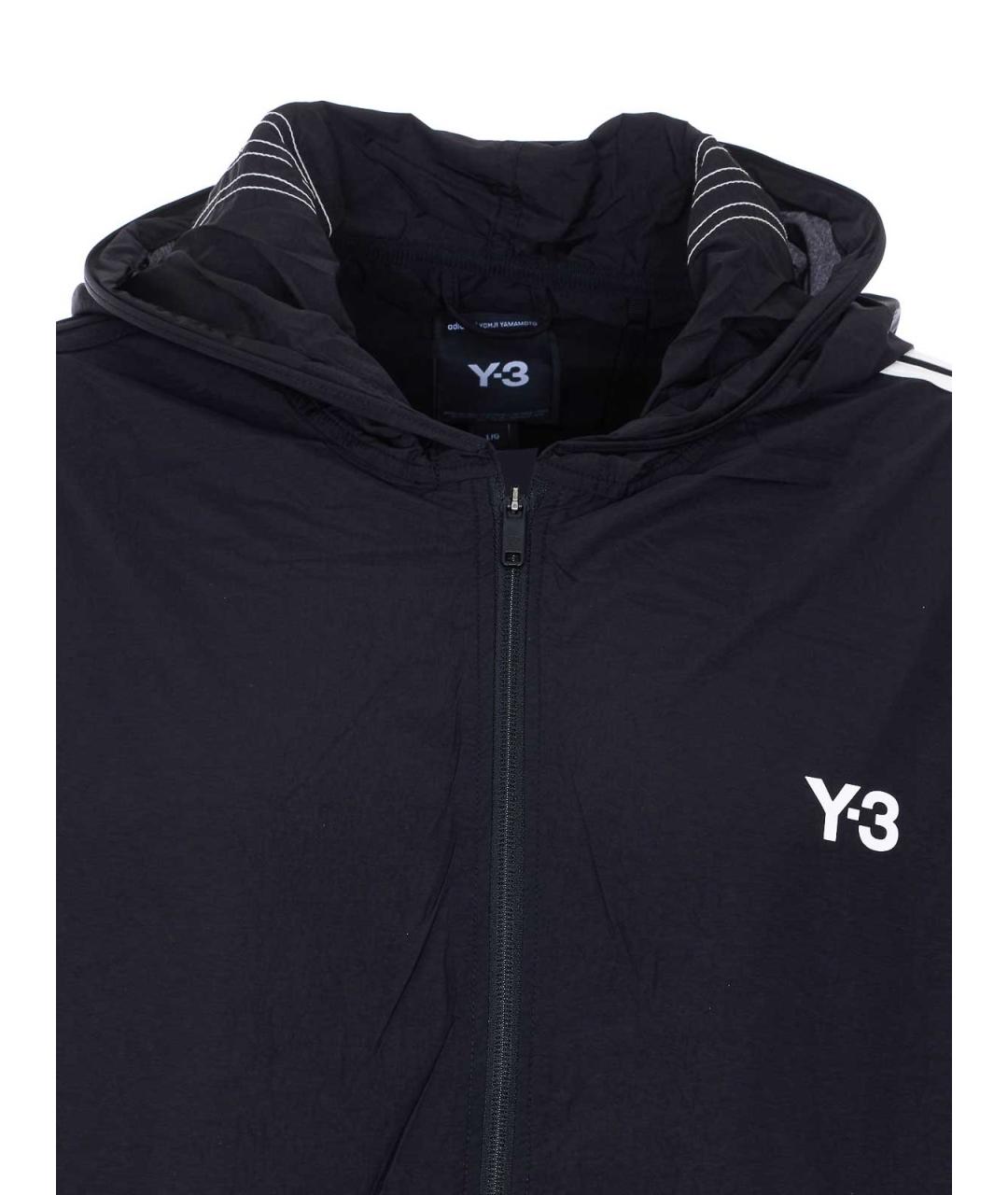 Y-3 Черная полиамидовая куртка, фото 4