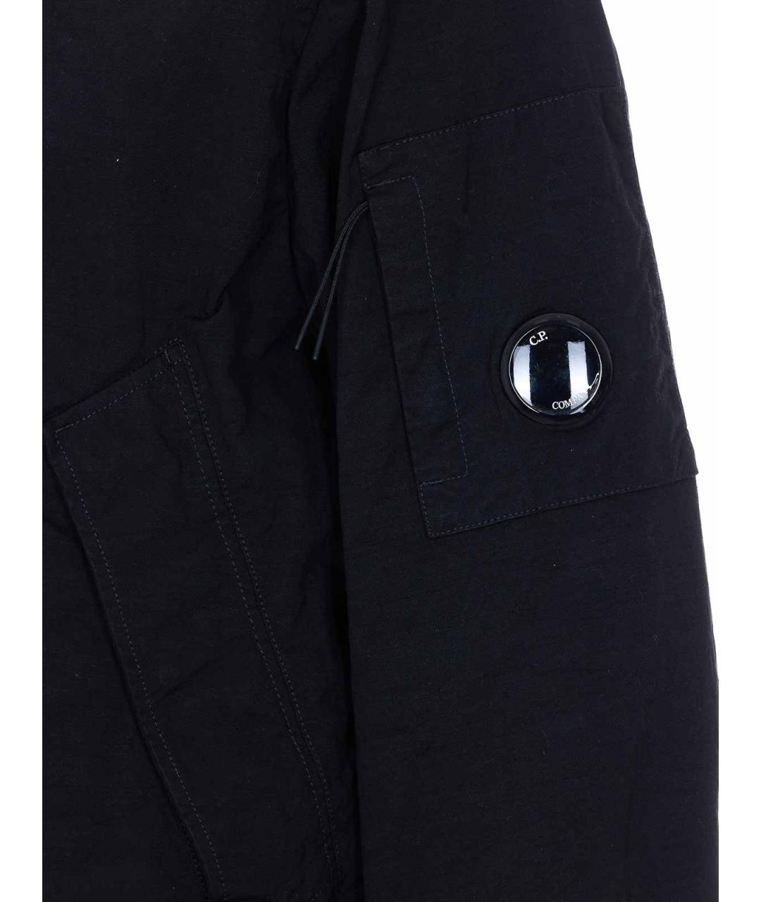 CP COMPANY Черная полиамидовая куртка, фото 3