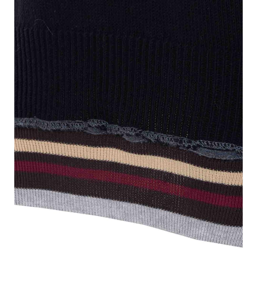 MM6 MAISON MARGIELA Черный хлопковый джемпер / свитер, фото 3