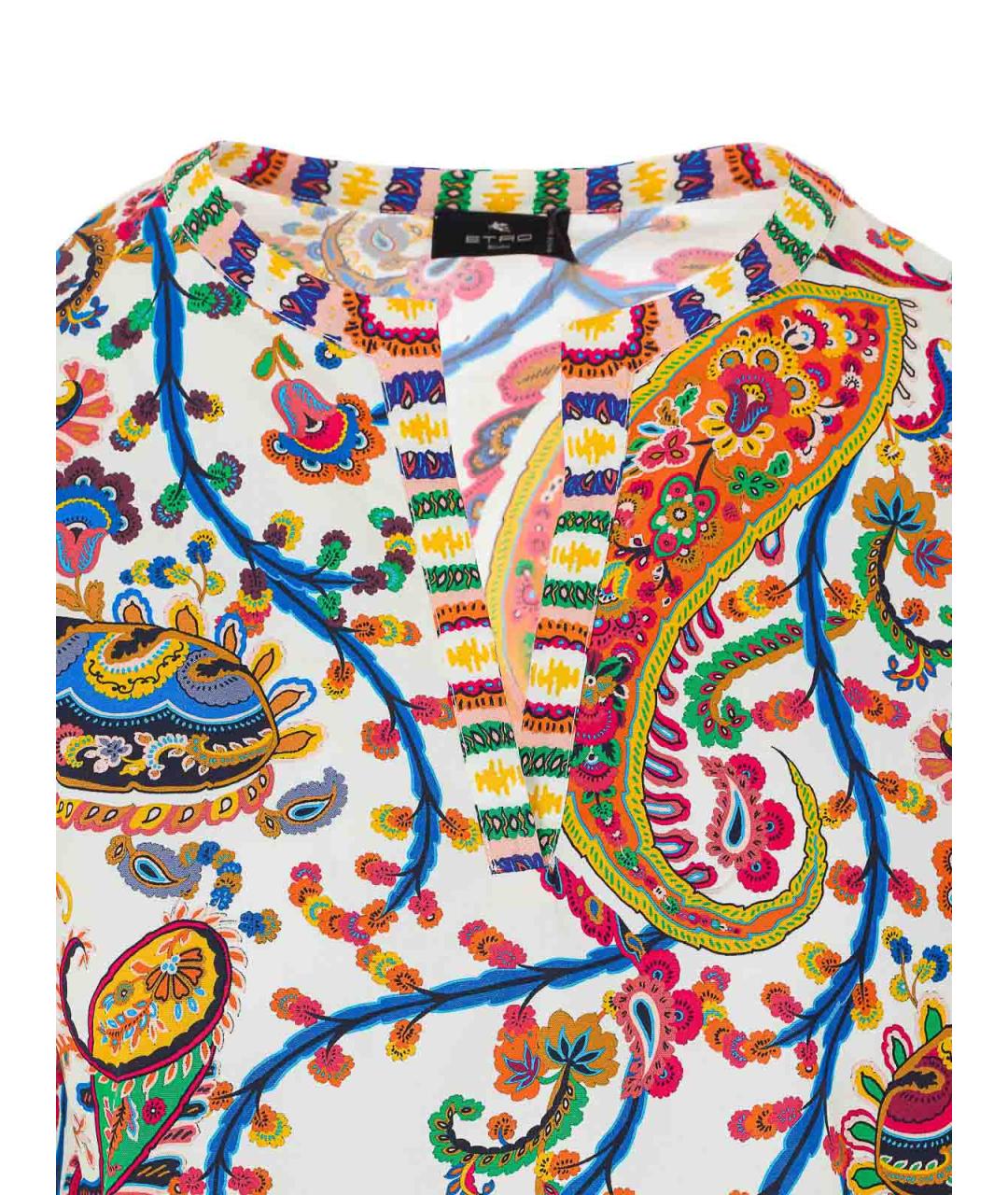 ETRO Мульти хлопковая рубашка, фото 4
