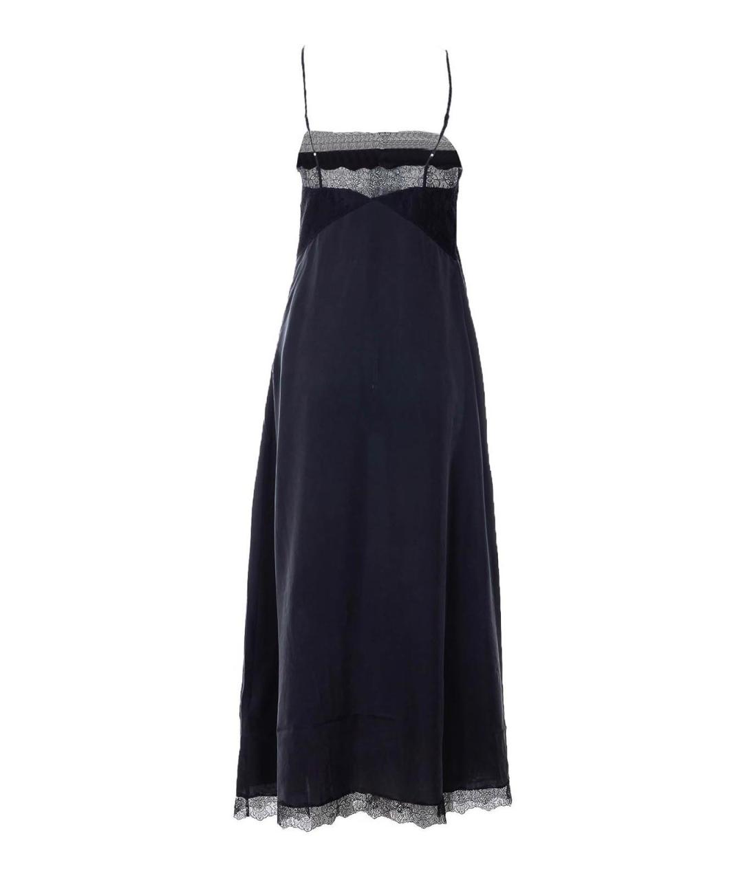 ZADIG & VOLTAIRE Черное шелковое повседневное платье, фото 2