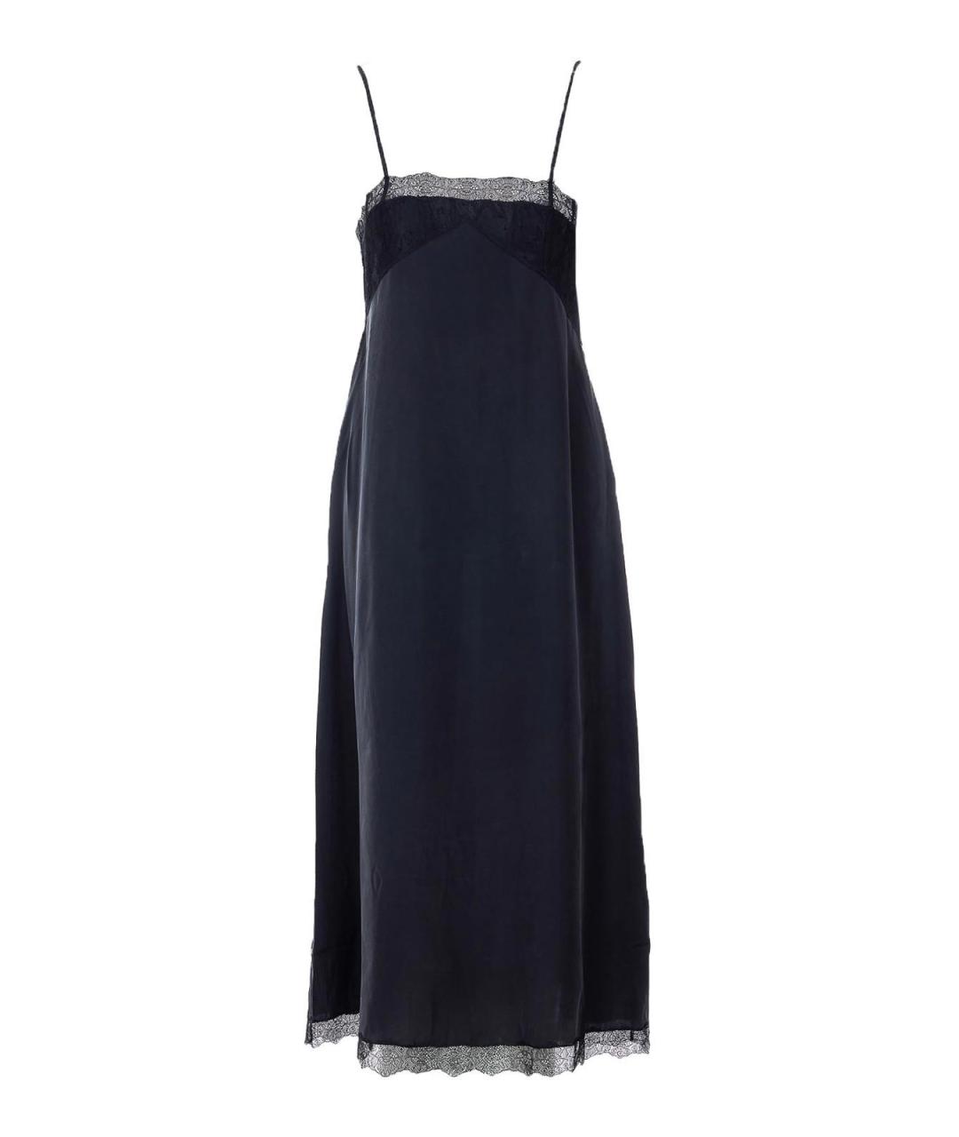 ZADIG & VOLTAIRE Черное шелковое повседневное платье, фото 1