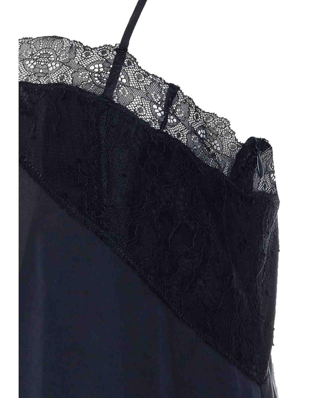 ZADIG & VOLTAIRE Черное шелковое повседневное платье, фото 3