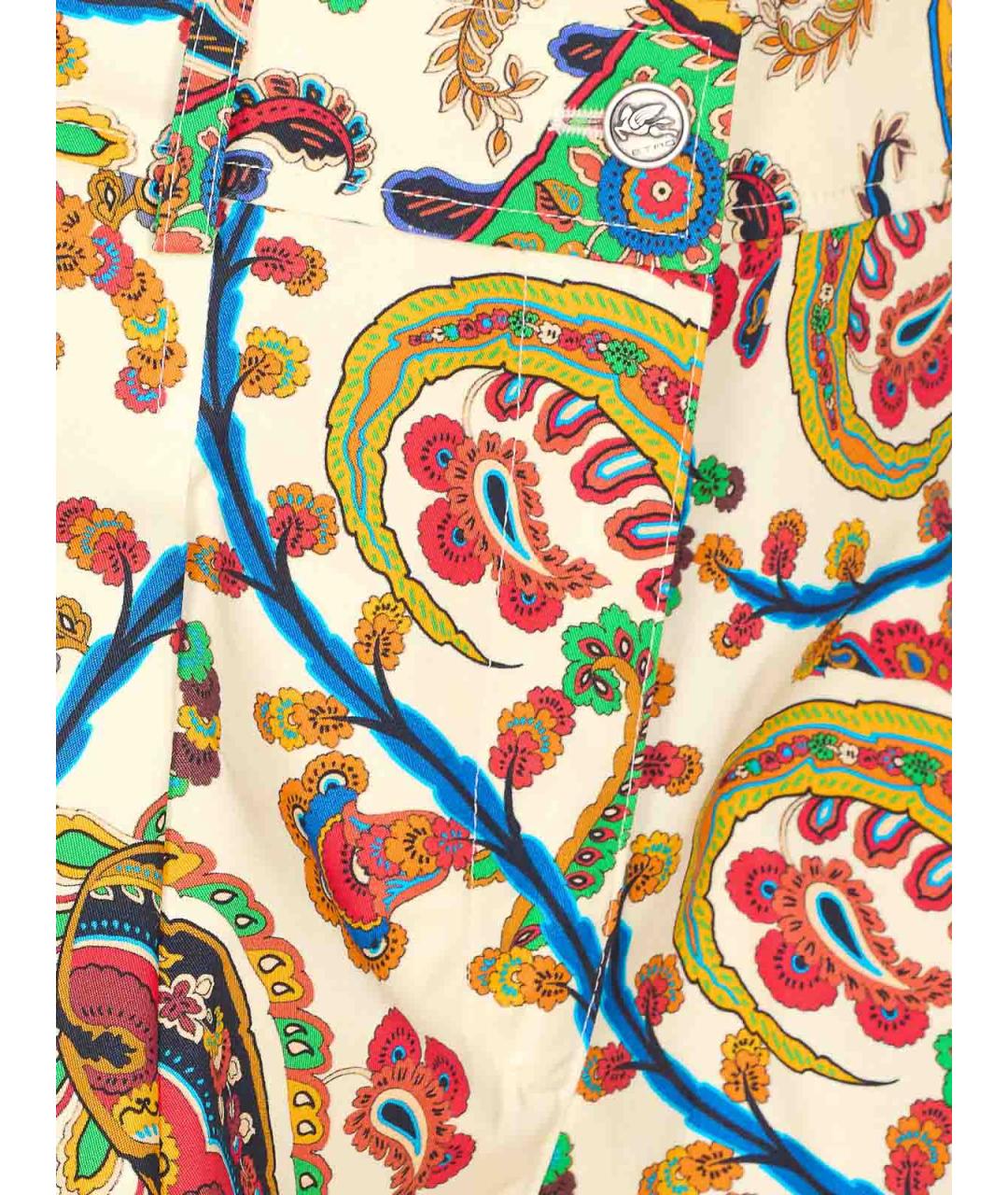 ETRO Мульти хлопковые шорты, фото 3