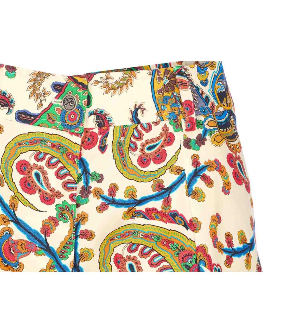 ETRO Мульти хлопковые шорты, фото 4