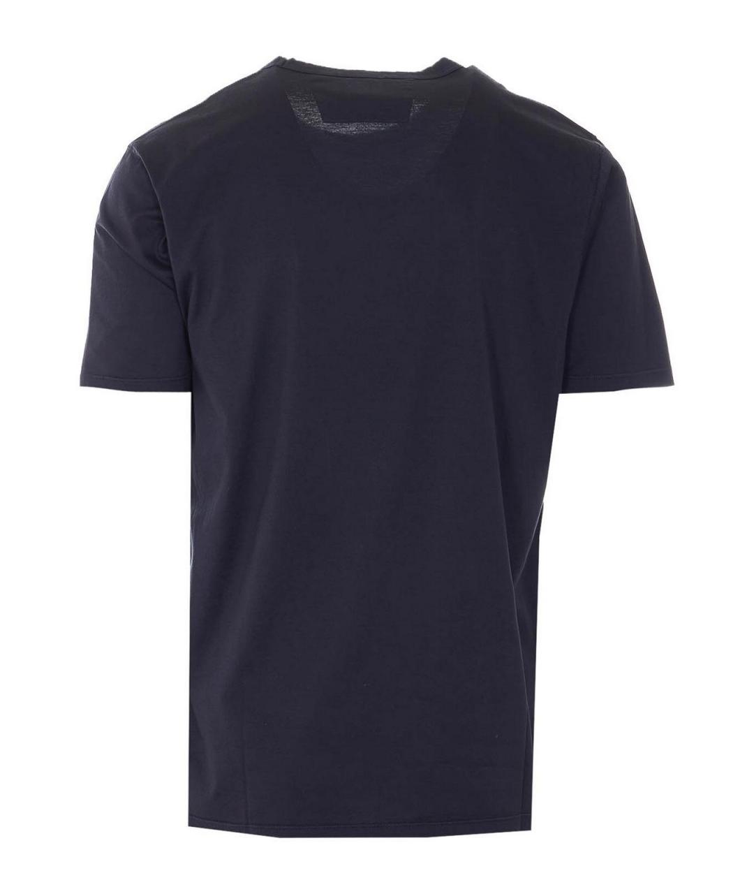 CP COMPANY Черная хлопковая футболка, фото 2