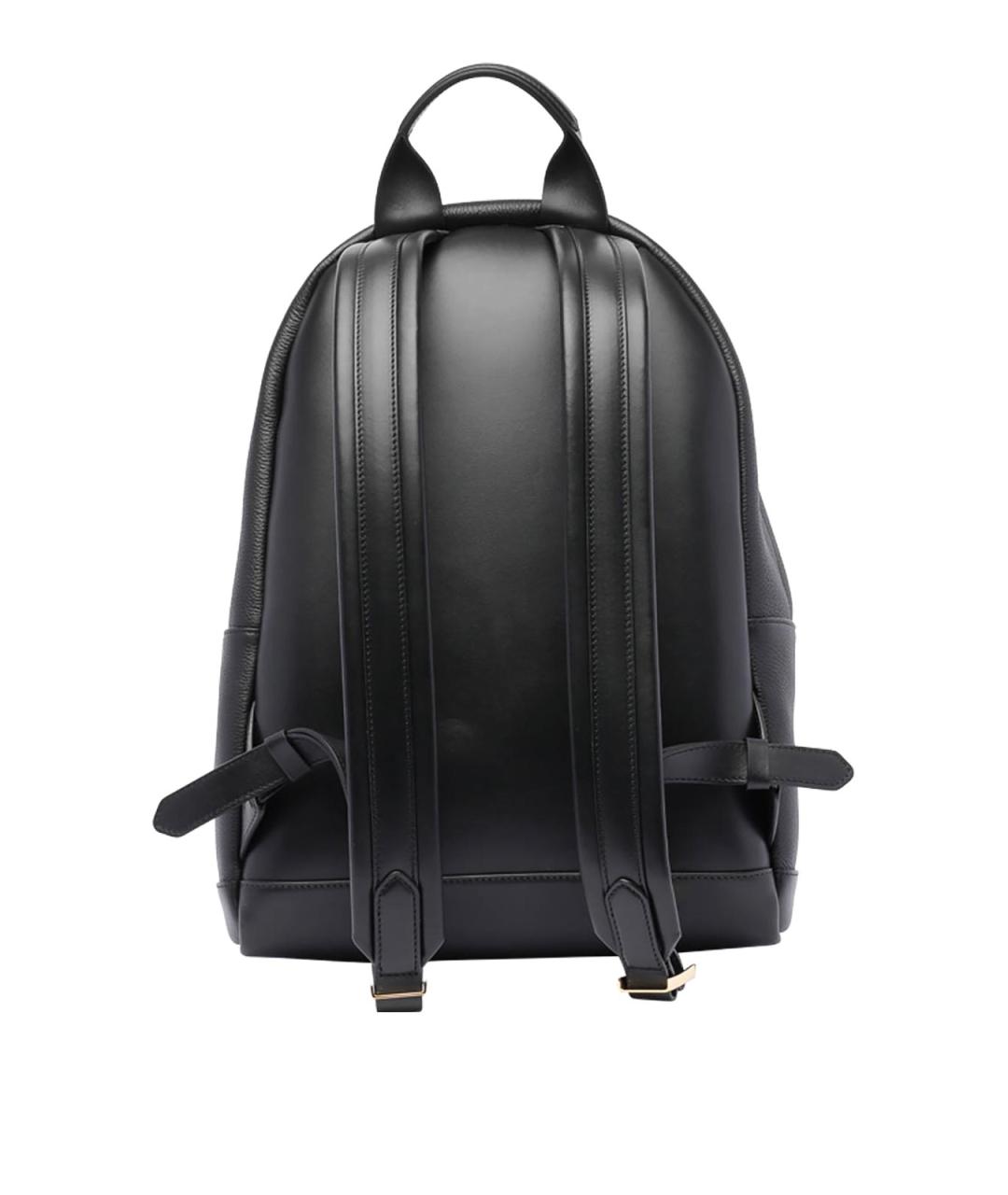TOM FORD Черный кожаный рюкзак, фото 3