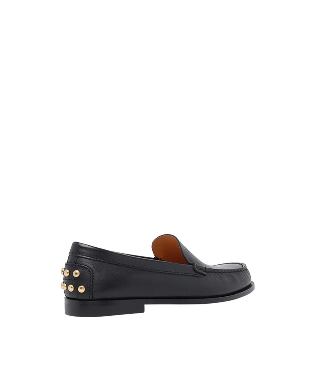 TOD'S Черные кожаные лоферы, фото 3