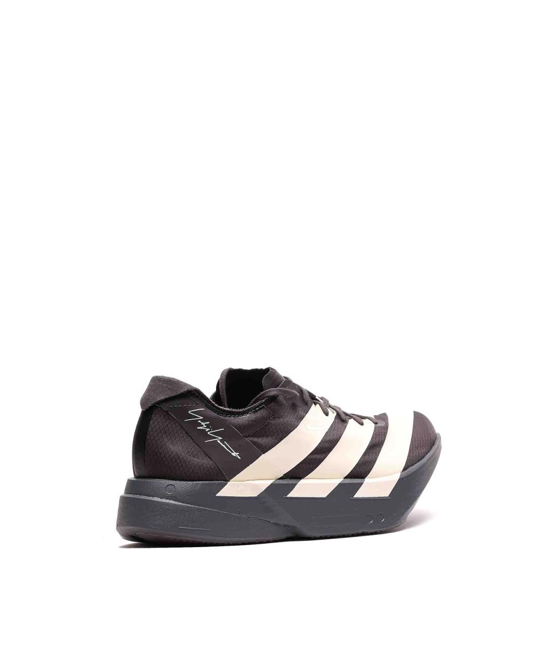 Y-3 Черные резиновые низкие кроссовки / кеды, фото 2