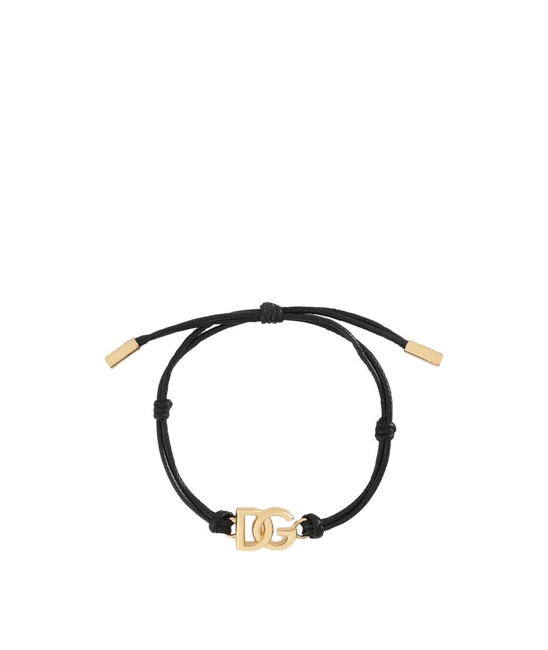 DOLCE&GABBANA Черный браслет, фото 1