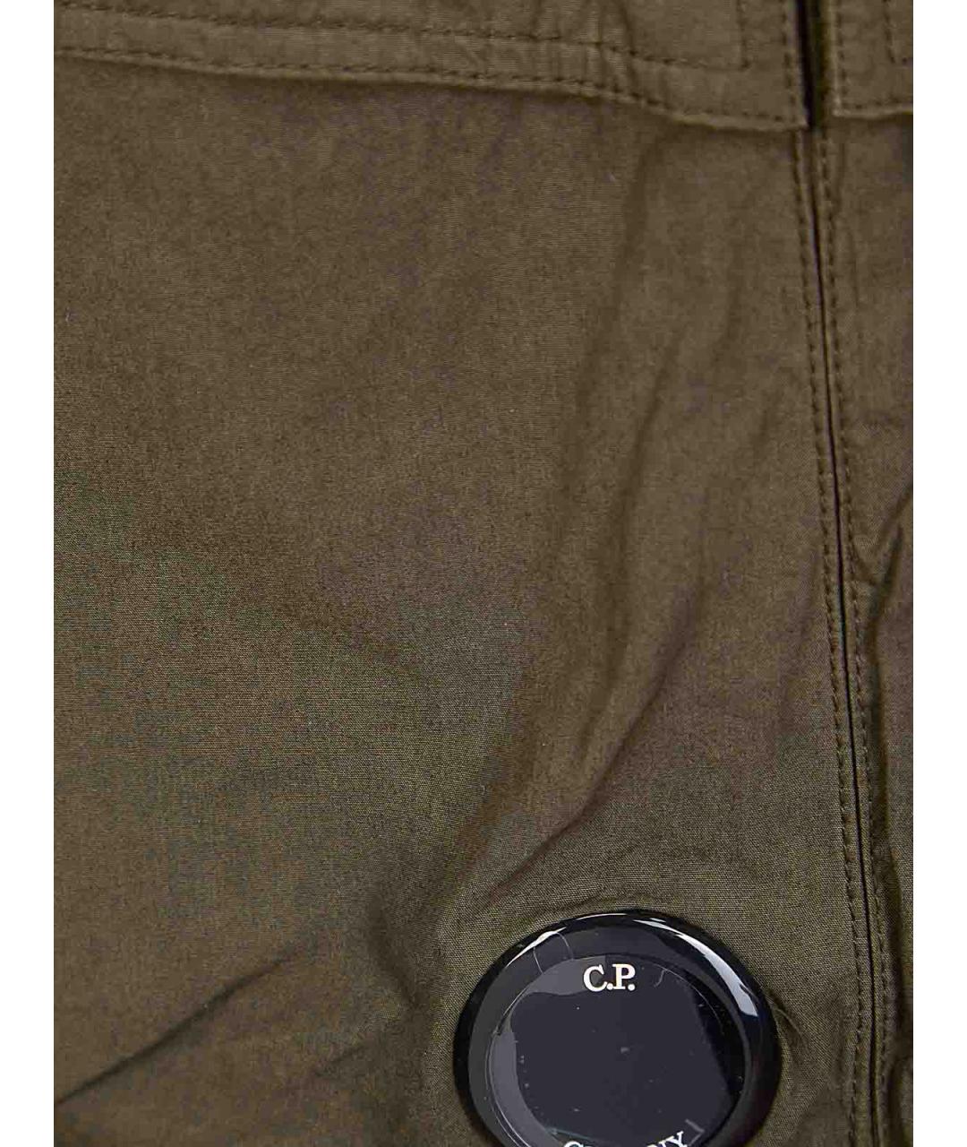 CP COMPANY Зеленые хлопковые шорты, фото 3