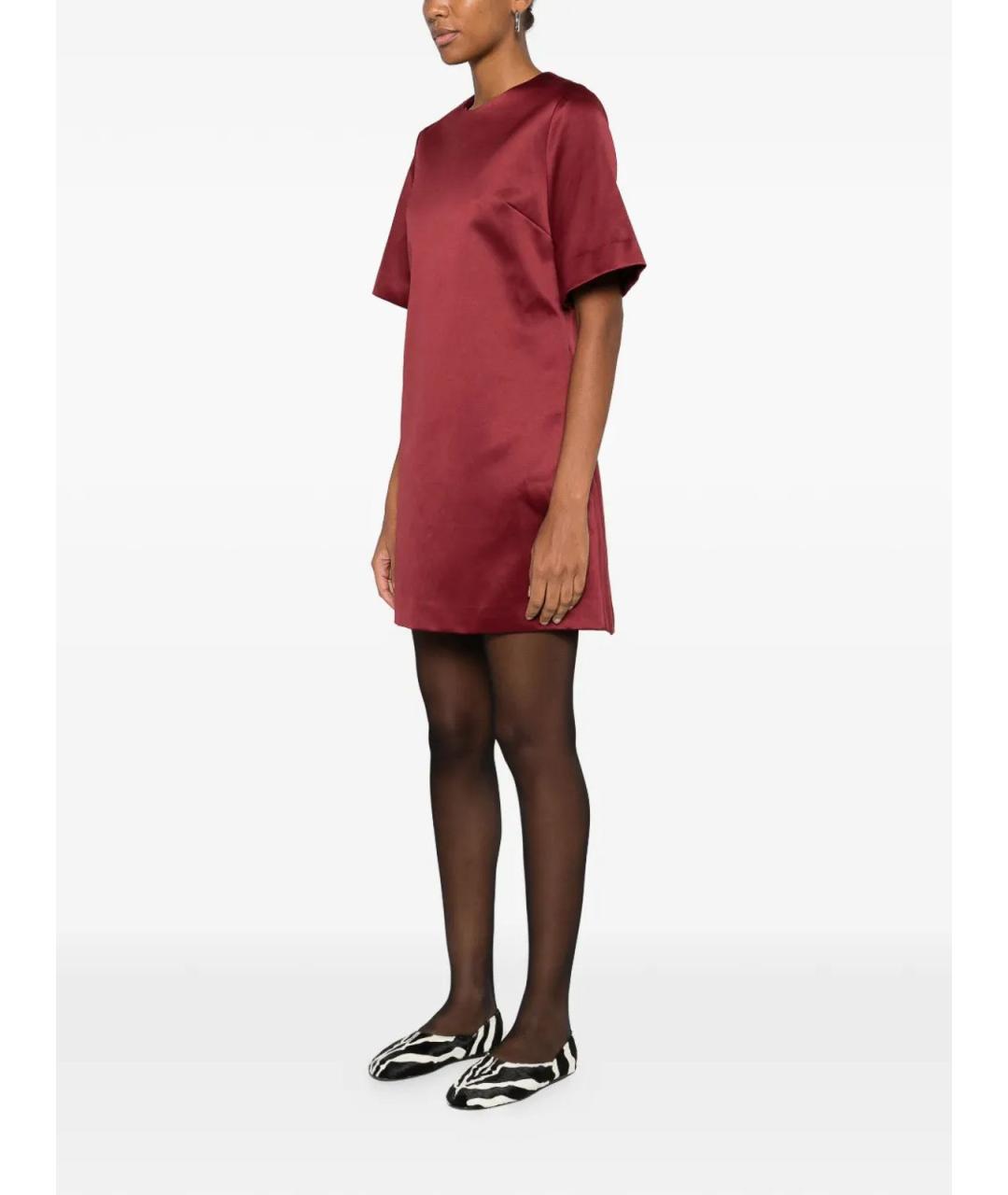 BY MALENE BIRGER Красное полиэстеровое повседневное платье, фото 2