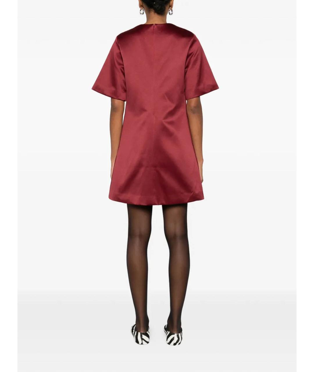 BY MALENE BIRGER Красное полиэстеровое повседневное платье, фото 3
