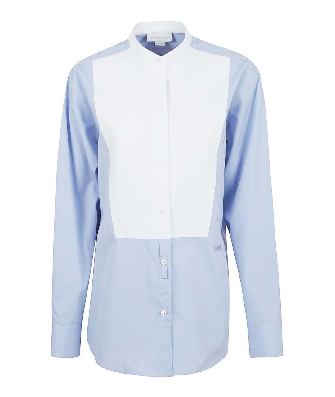 STELLA MCCARTNEY Синяя хлопковая рубашка, фото 1