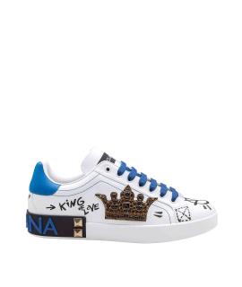 DOLCE&GABBANA Низкие кроссовки / кеды
