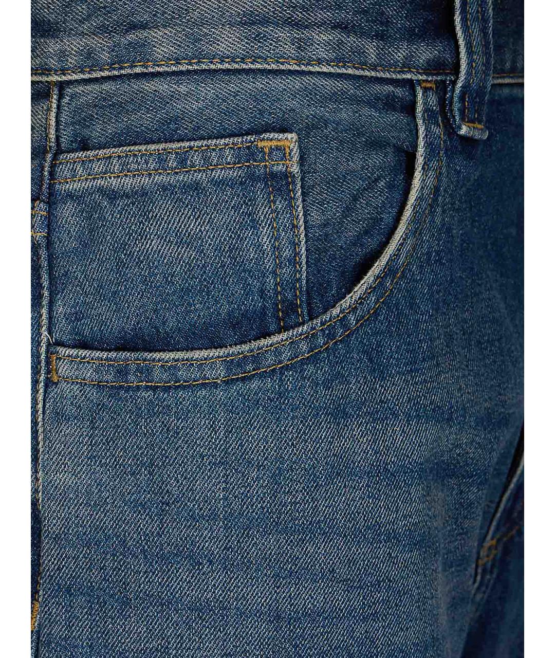 CARHARTT Синие хлопковые повседневные брюки, фото 3