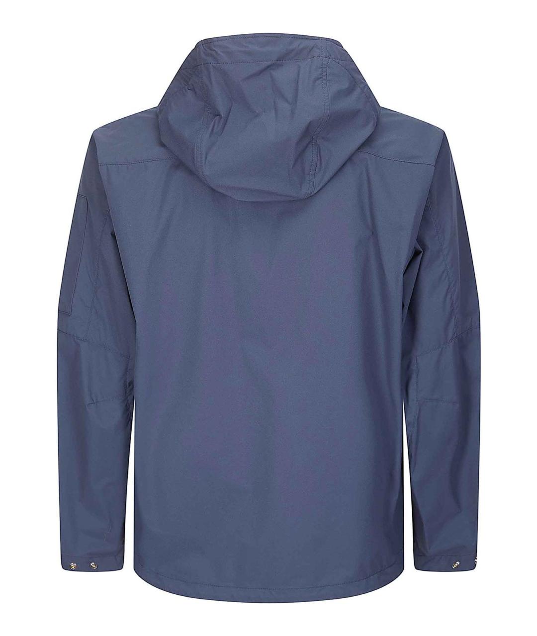 CP COMPANY Синяя полиэстеровая куртка, фото 2