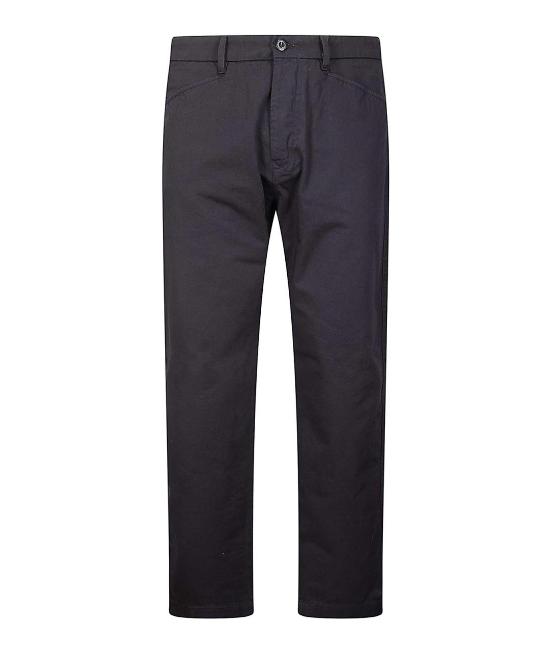 CP COMPANY Черные хлопковые повседневные брюки, фото 1