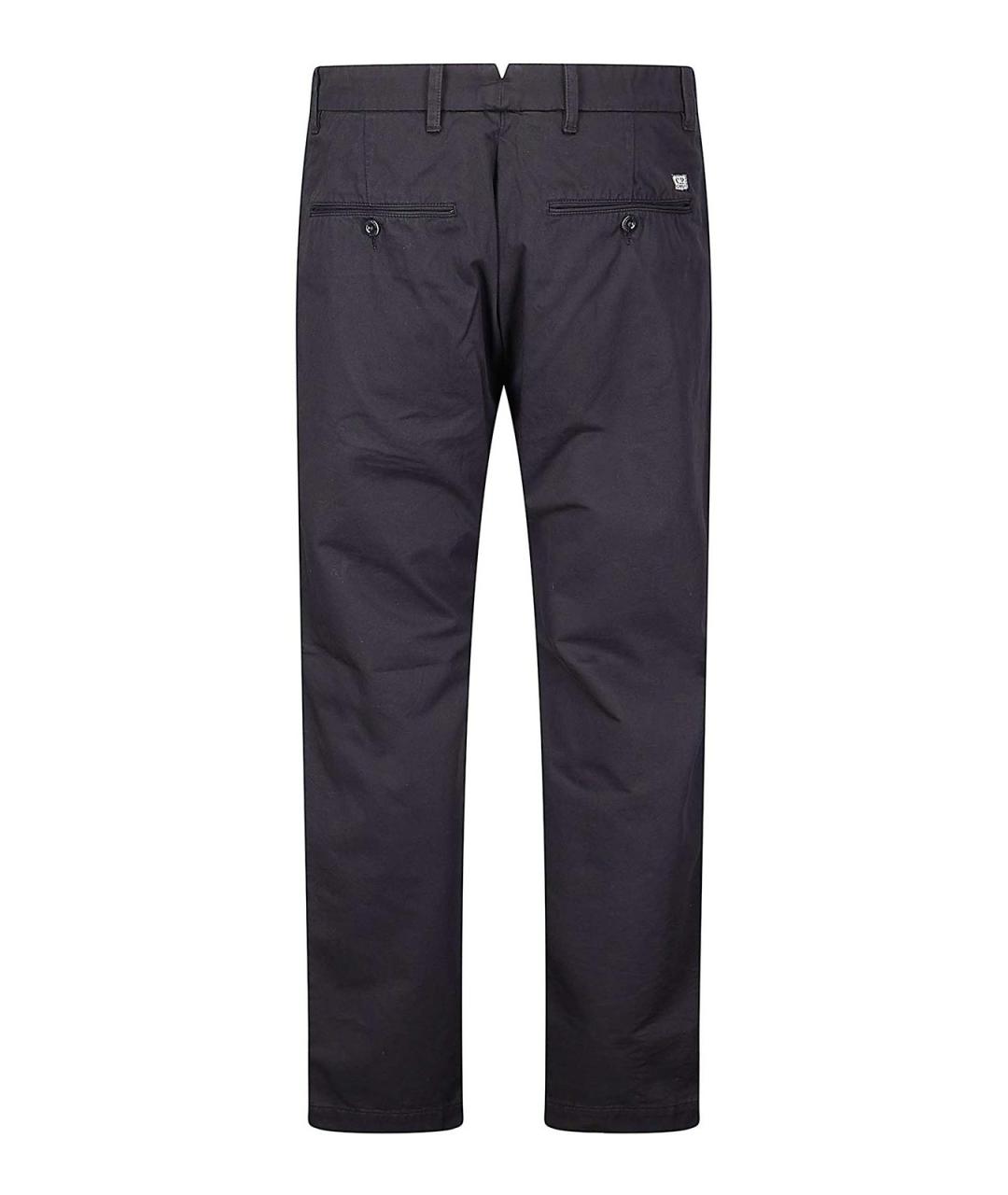 CP COMPANY Черные хлопковые повседневные брюки, фото 2