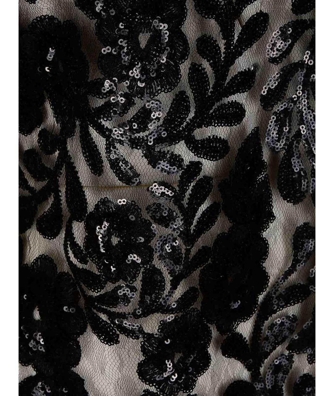 GOLDEN GOOSE Черная полиэстеровая майка, фото 3