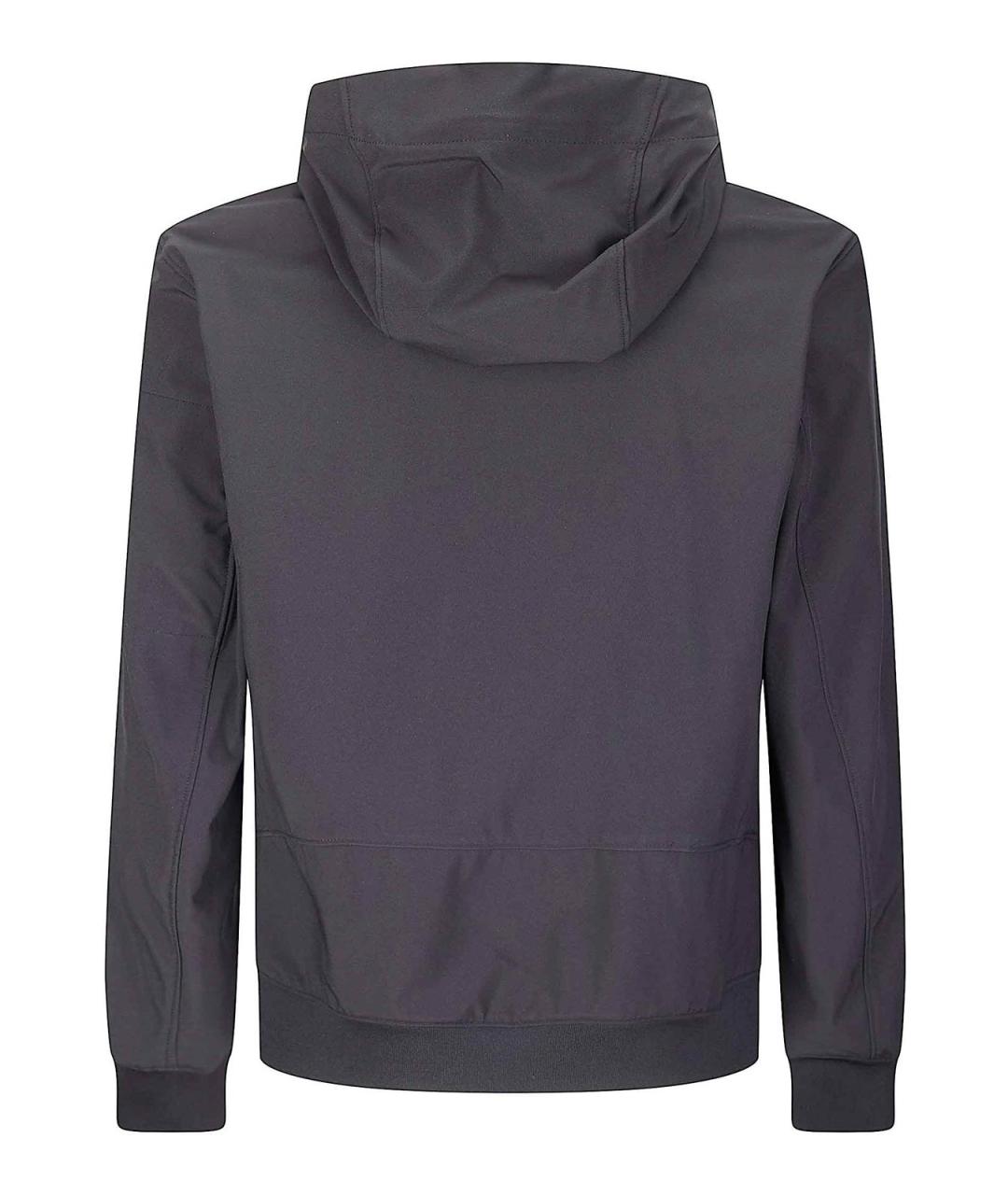 CP COMPANY Черная полиэстеровая куртка, фото 2