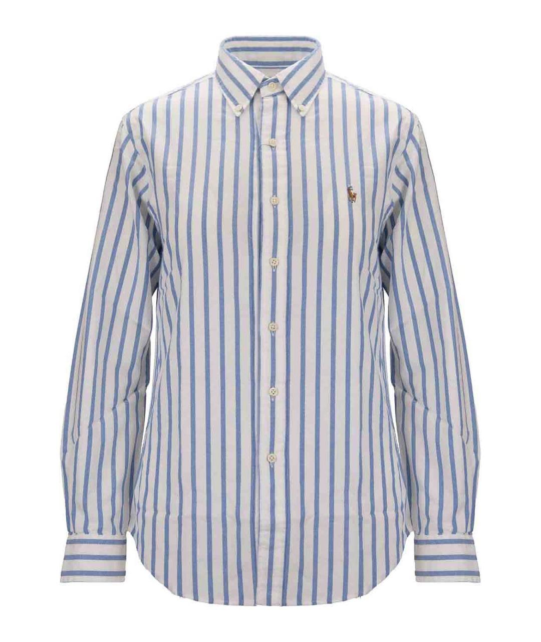 POLO RALPH LAUREN Белая хлопковая классическая рубашка, фото 1