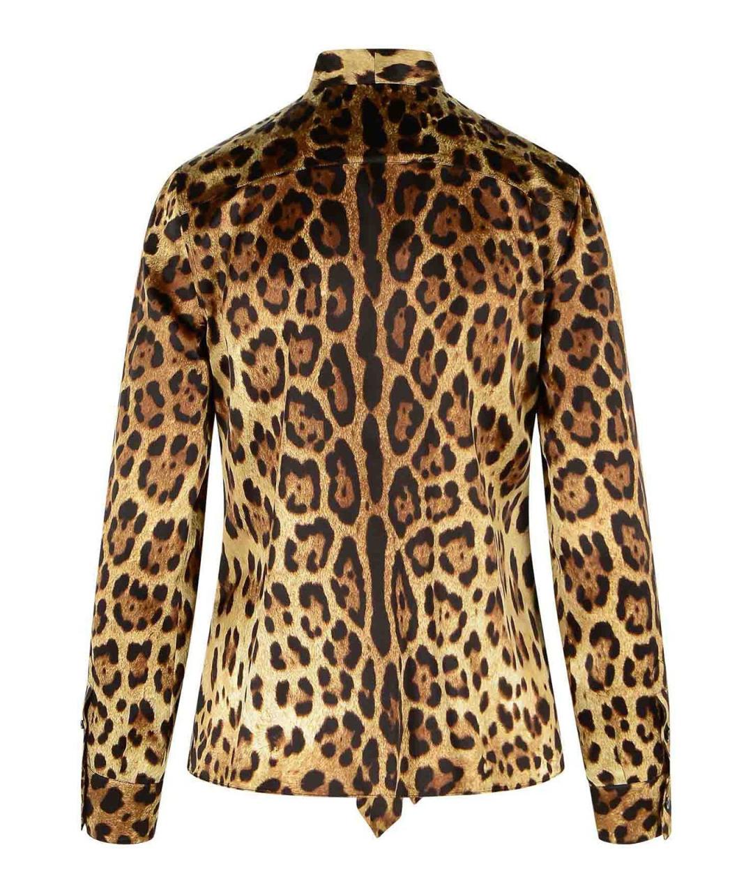 DOLCE&GABBANA Мульти шелковая рубашка, фото 2