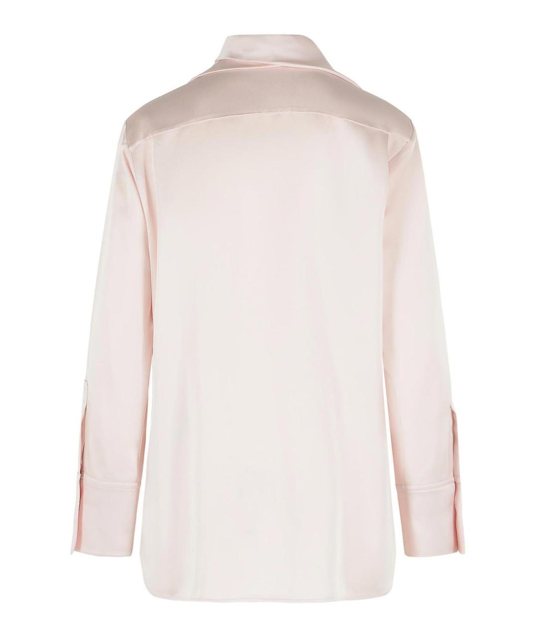 JIL SANDER Бежевая вискозная рубашка, фото 2