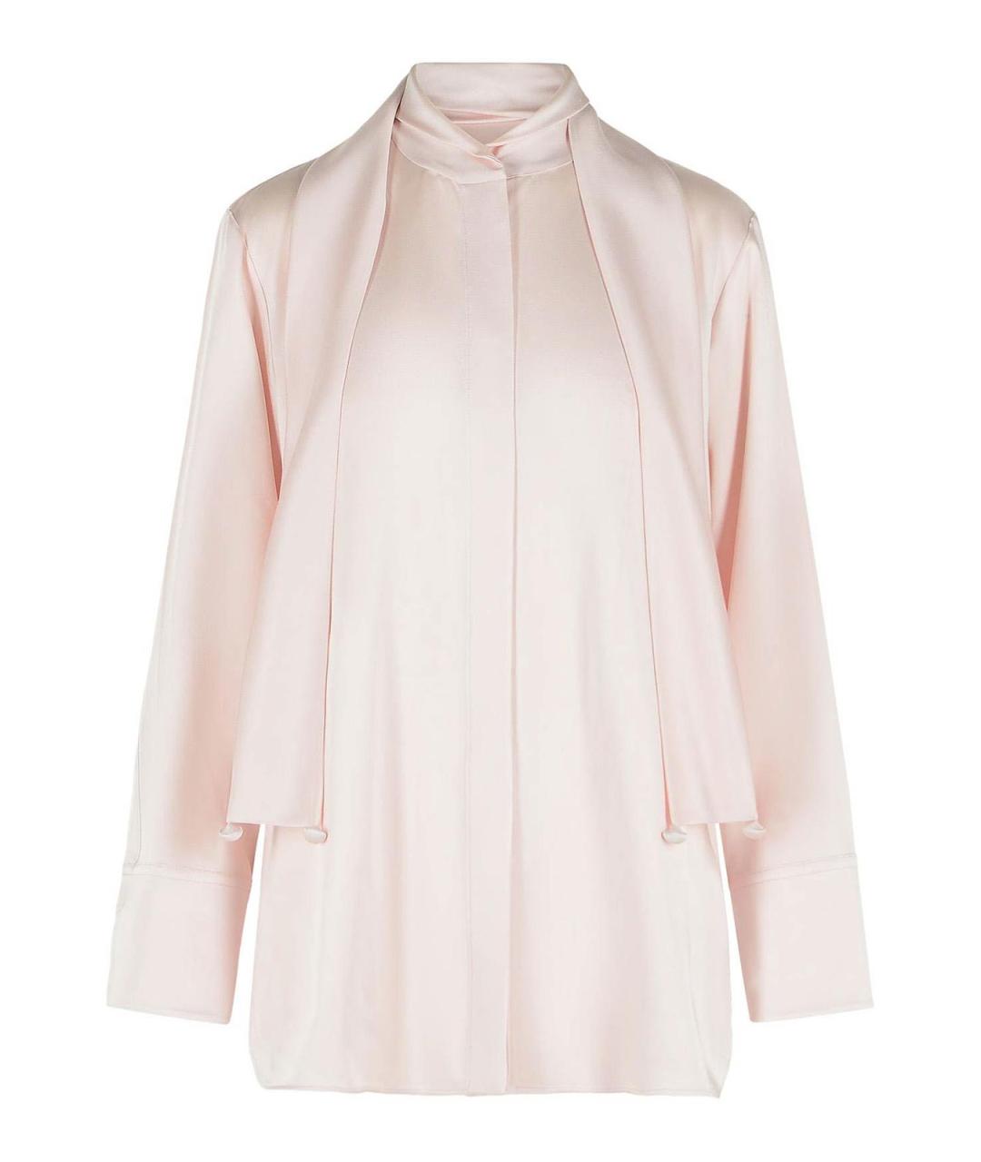 JIL SANDER Бежевая вискозная рубашка, фото 1