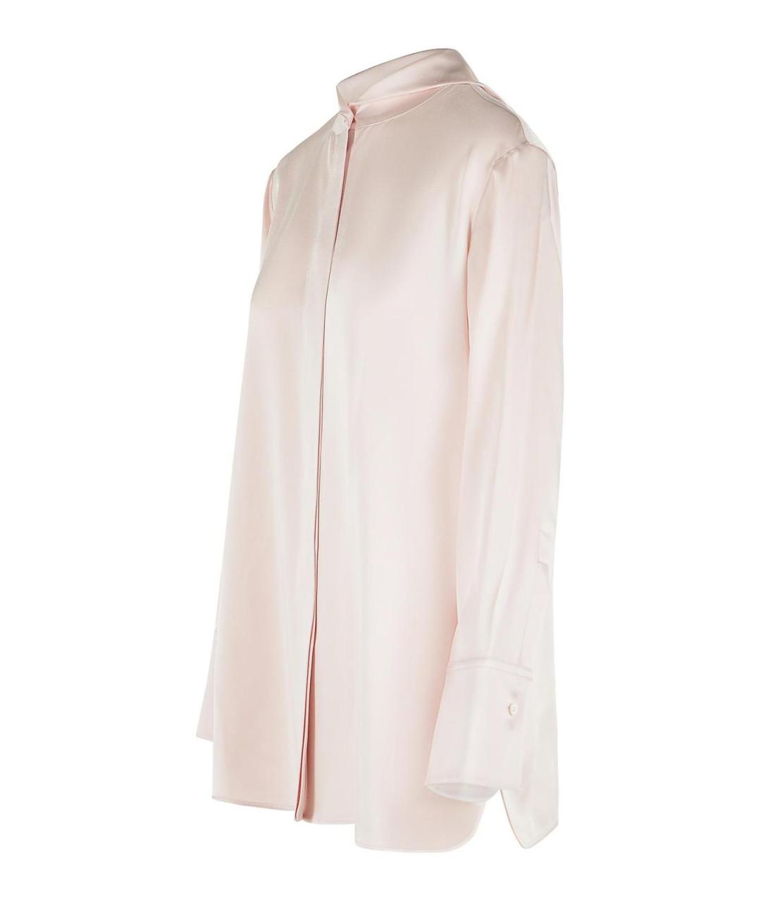 JIL SANDER Бежевая вискозная рубашка, фото 3