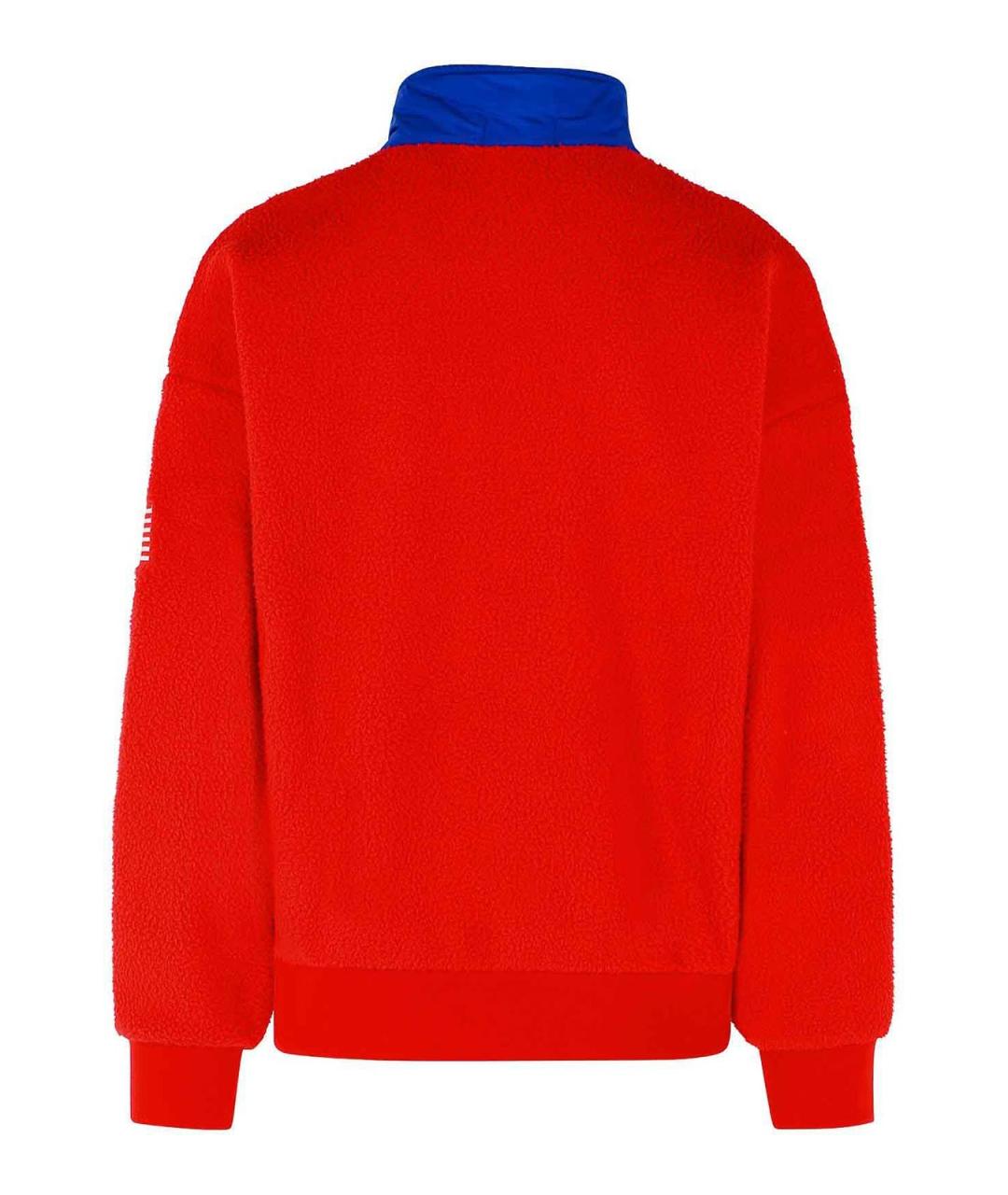 POLO RALPH LAUREN Красный полиэстеровый джемпер / свитер, фото 2