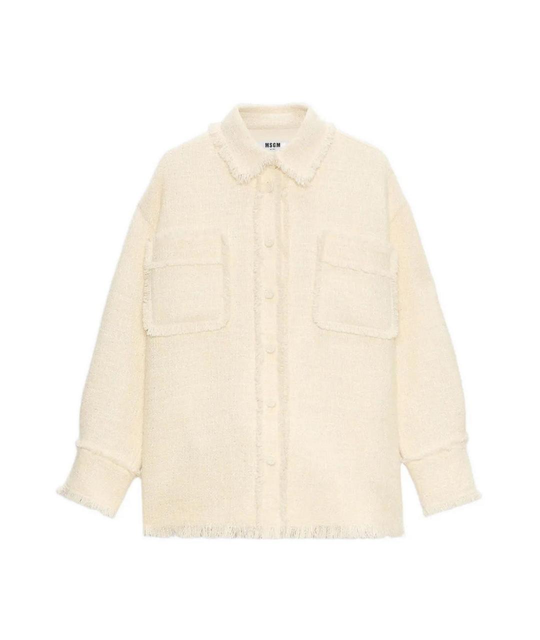 MSGM Белая рубашка, фото 1