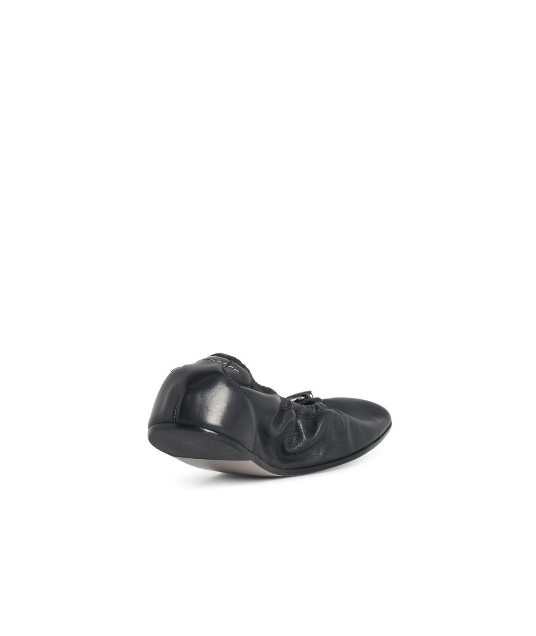 MM6 MAISON MARGIELA Черные балетки, фото 3