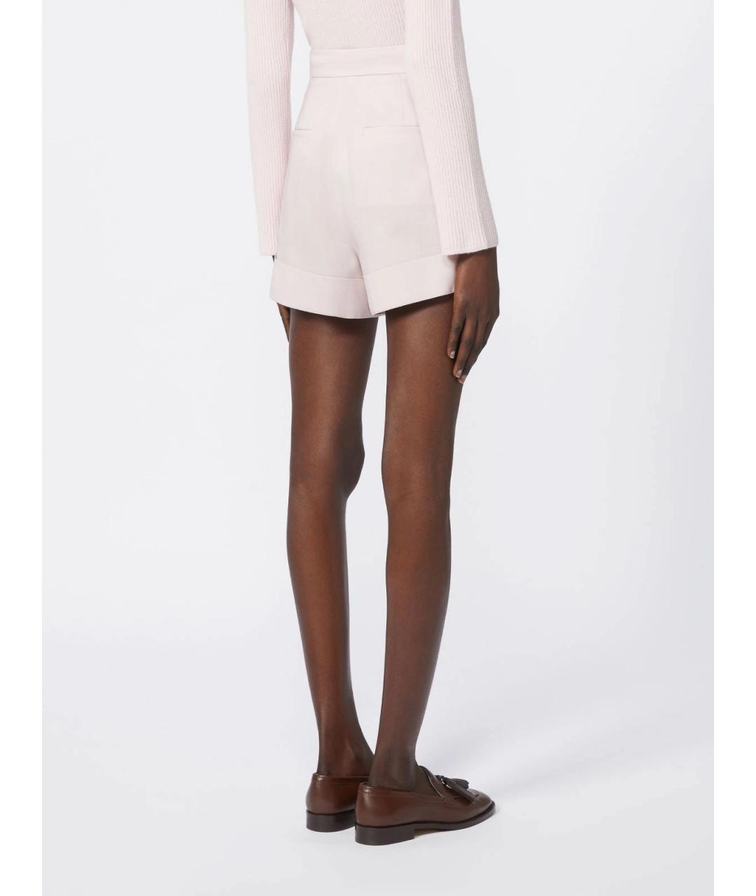 MAX MARA Розовые шорты, фото 3