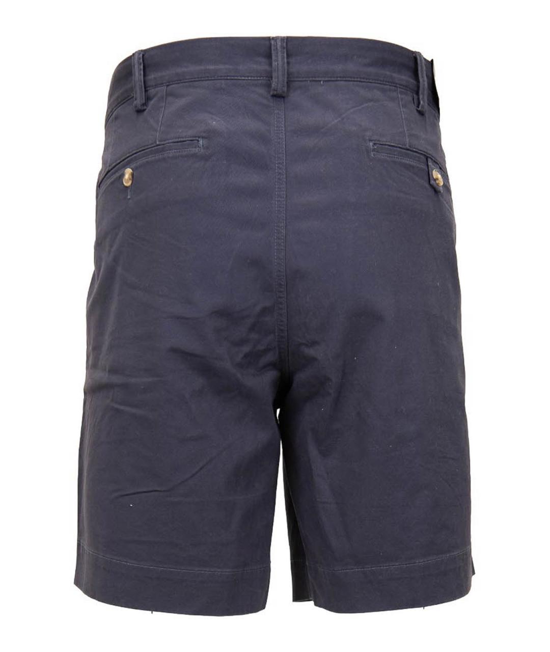 POLO RALPH LAUREN Синие хлопковые шорты, фото 2