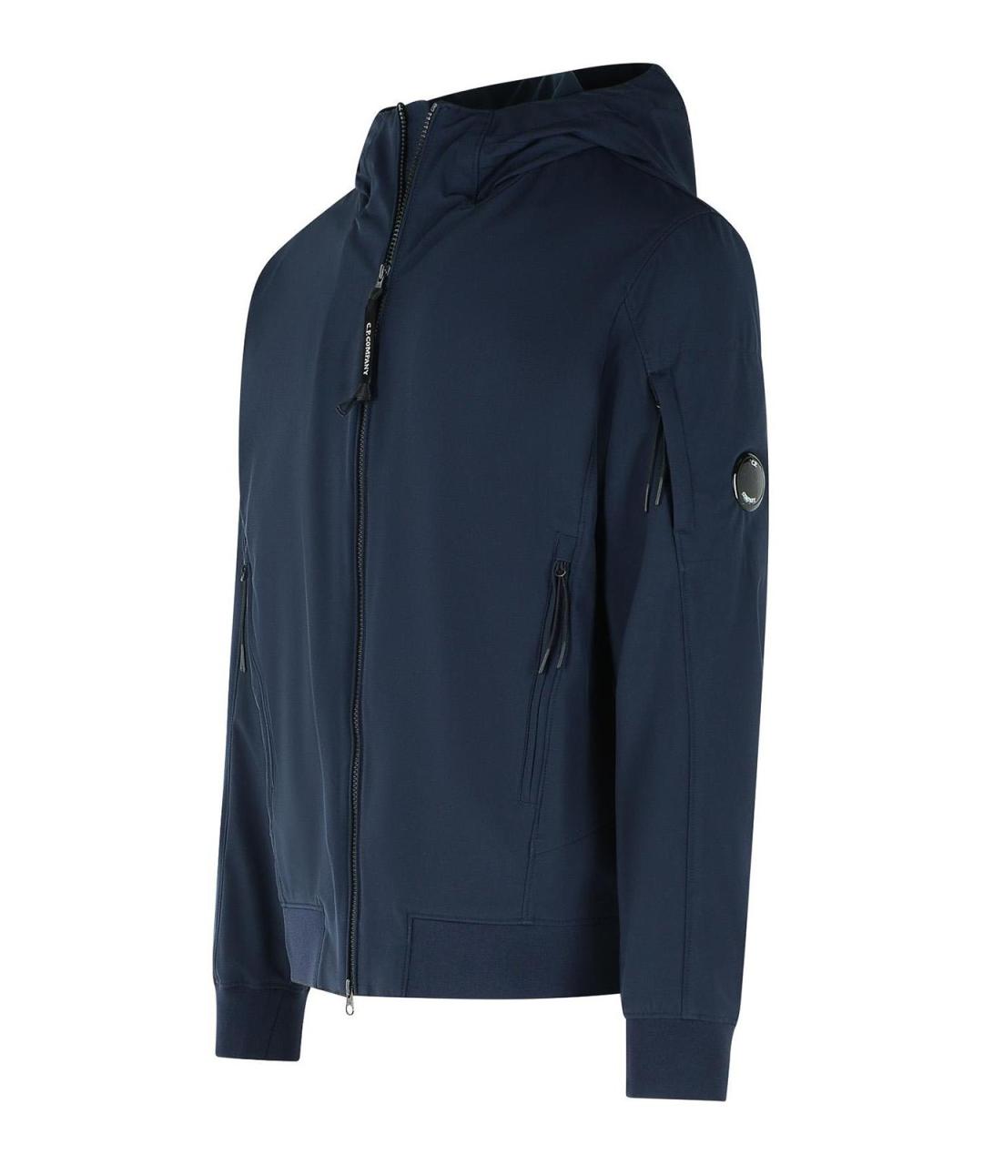 CP COMPANY Темно-синяя полиэстеровая куртка, фото 3