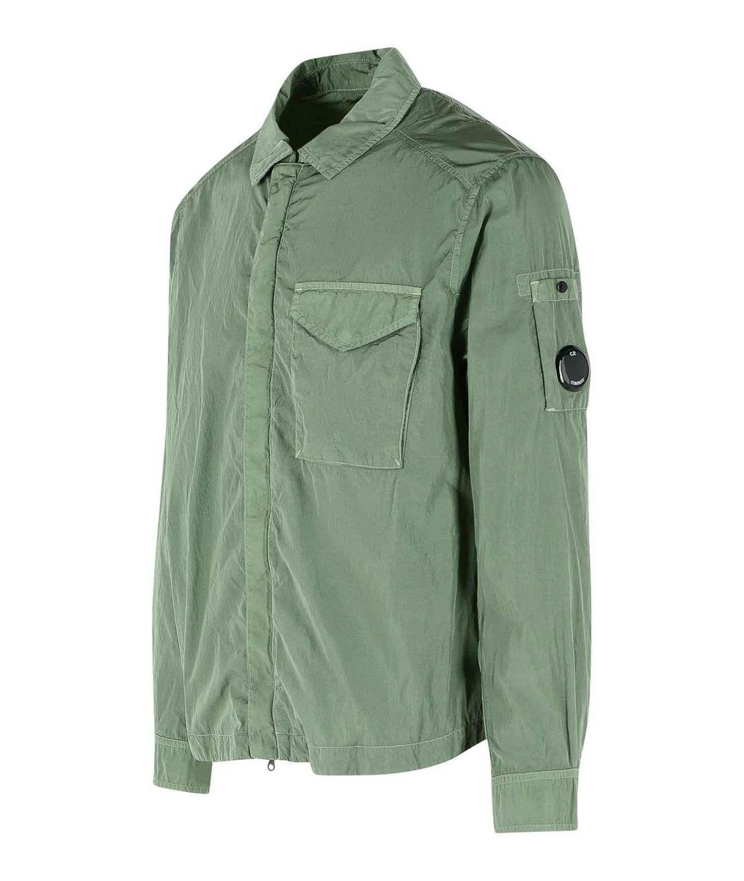 CP COMPANY Зеленая полиамидовая куртка, фото 3