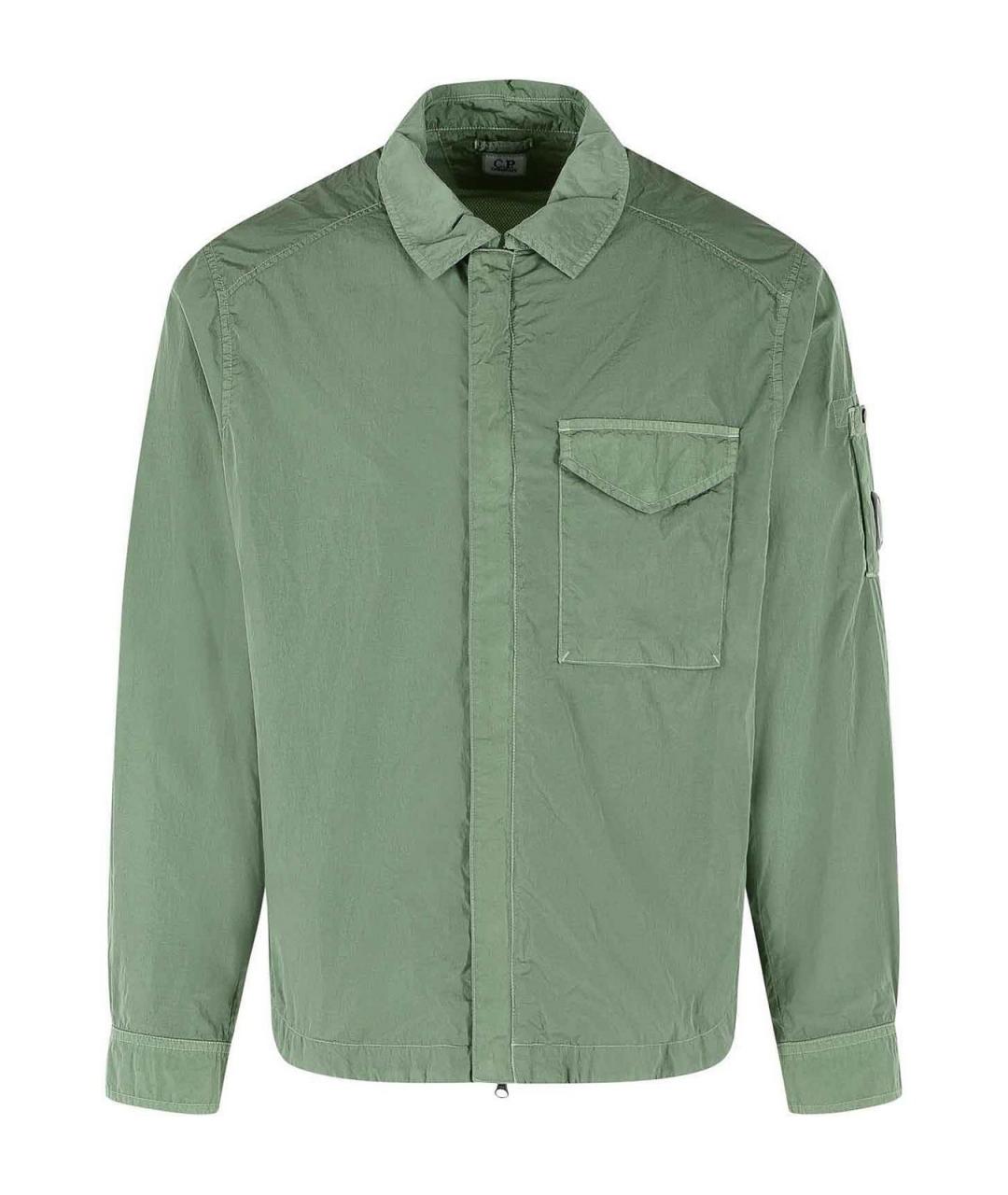 CP COMPANY Зеленая полиамидовая куртка, фото 1