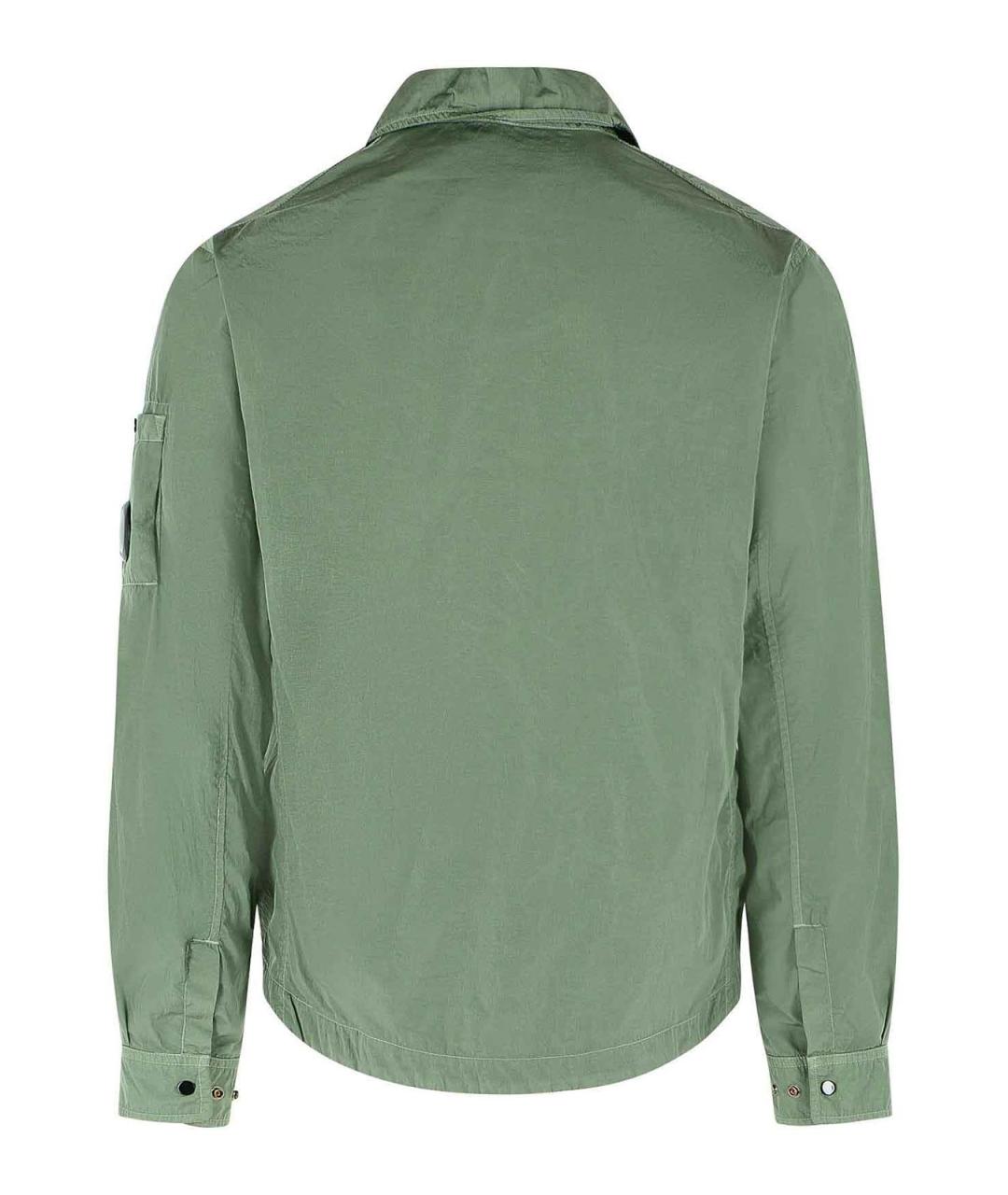 CP COMPANY Зеленая полиамидовая куртка, фото 2