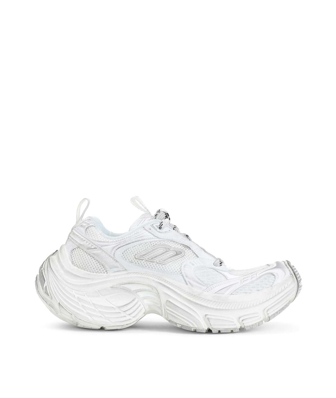 BALENCIAGA Белые низкие кроссовки / кеды, фото 1