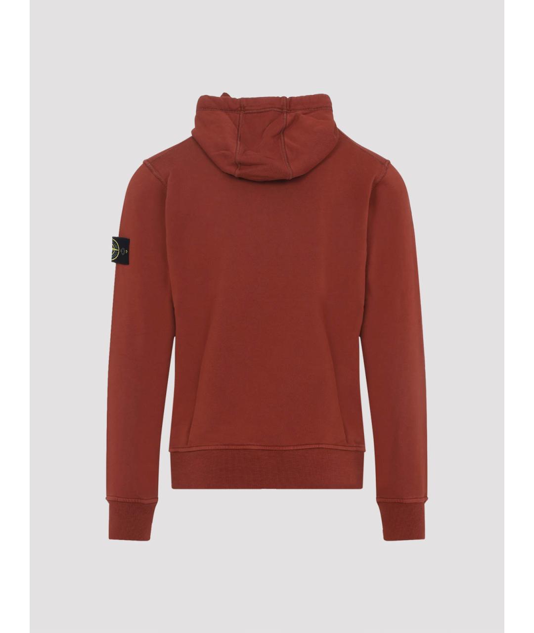 STONE ISLAND Красный хлопковый джемпер / свитер, фото 2