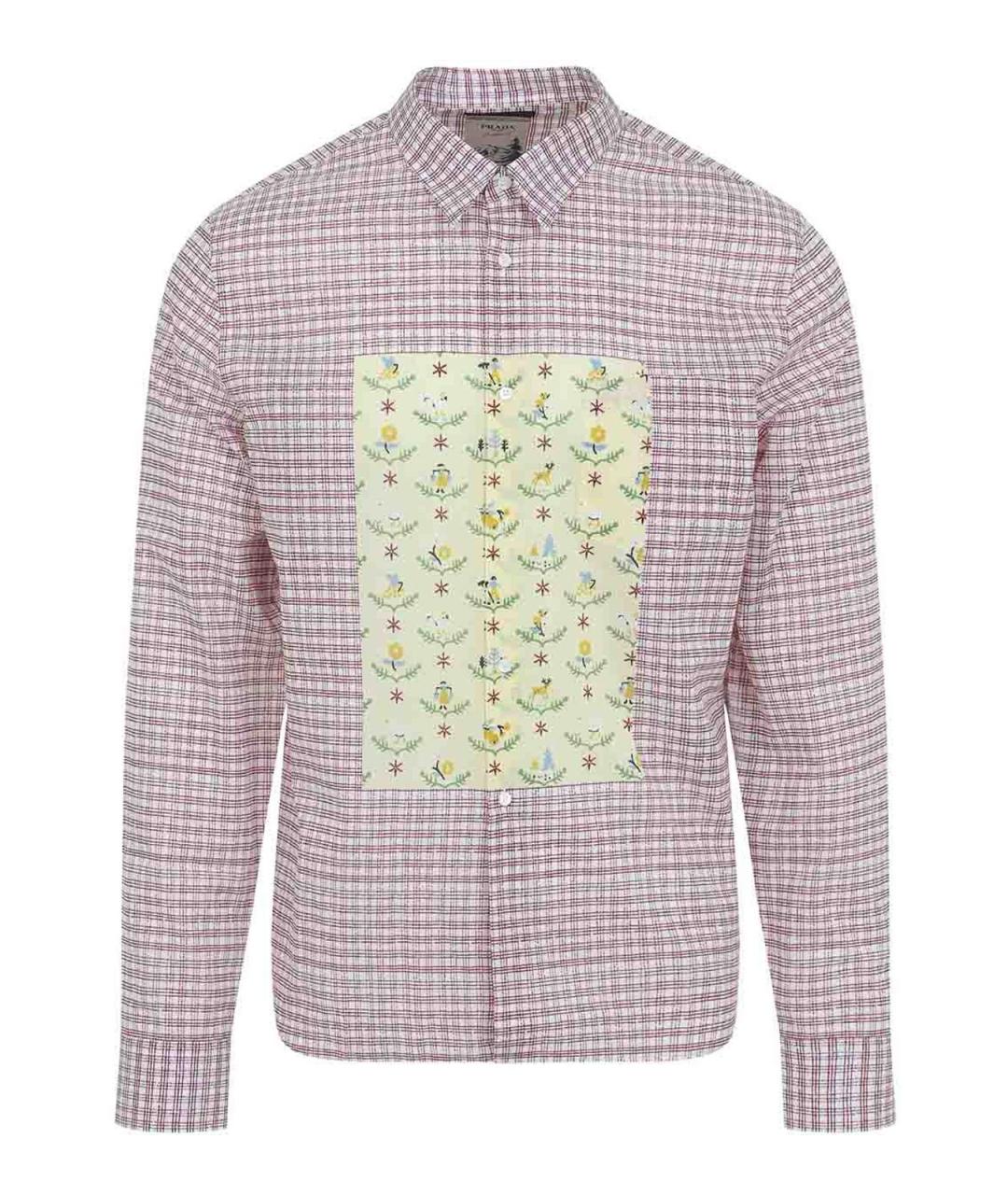 PRADA Мульти хлопковая кэжуал рубашка, фото 1