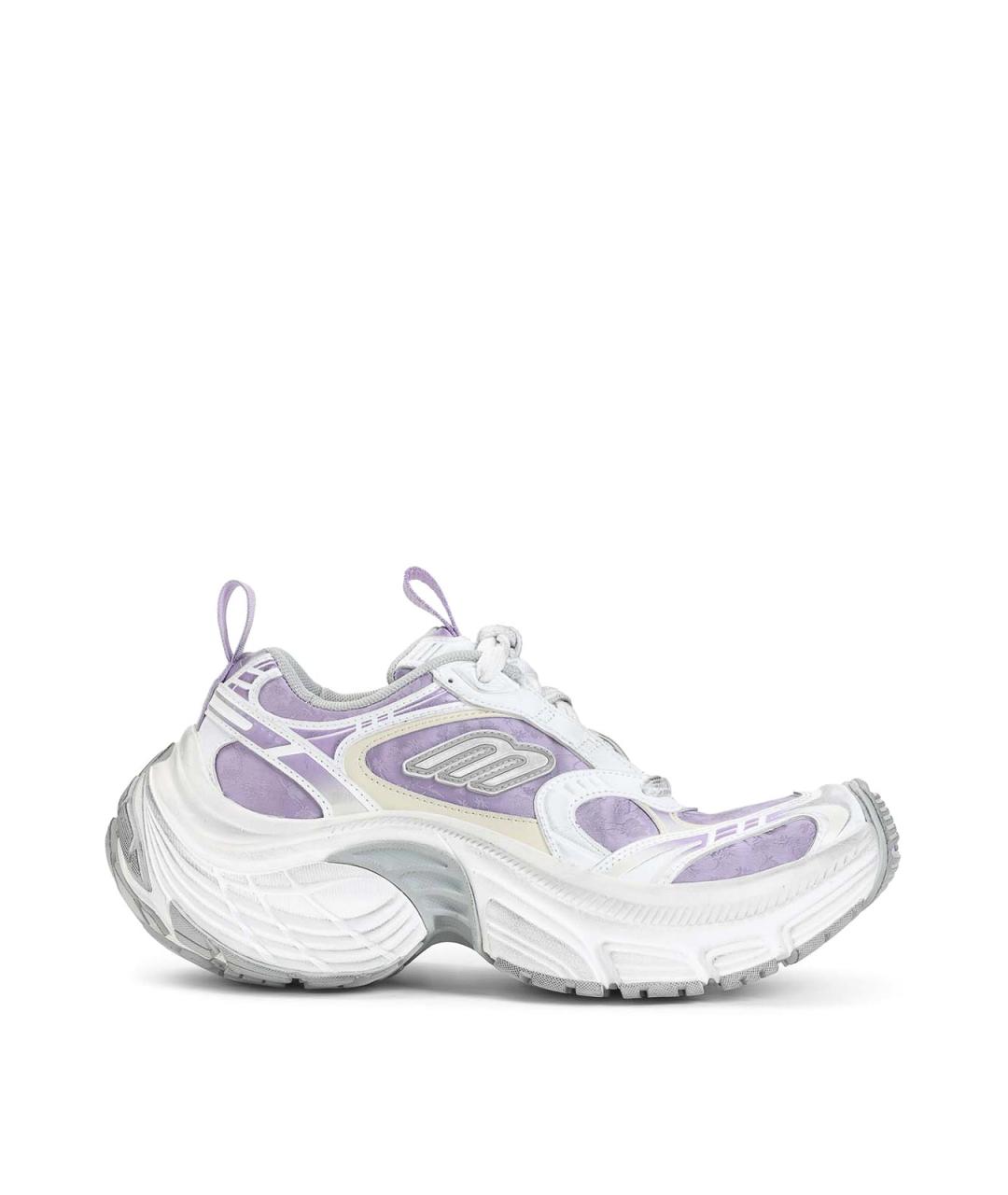BALENCIAGA Белые синтетические кроссовки, фото 1