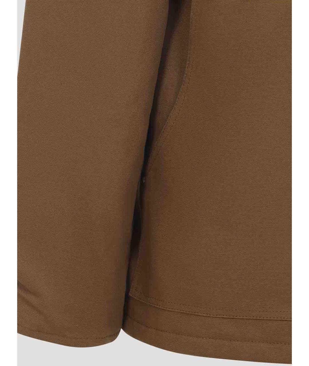 CARHARTT Коричневое хлопковое пальто, фото 3