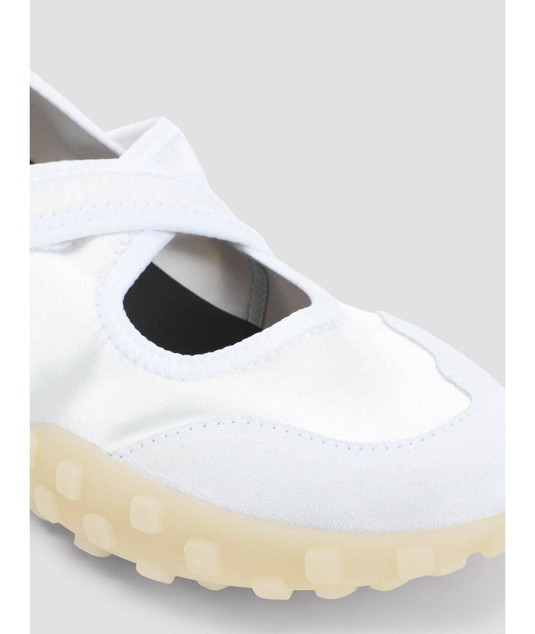JIL SANDER Белые балетки, фото 4