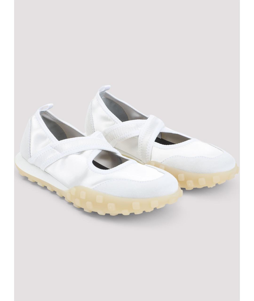 JIL SANDER Белые балетки, фото 3